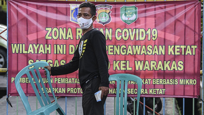 Bantuan Makanan untuk 37 Warga Warakas Tanjung Priok yang Isolasi Mandiri - Bagian 3