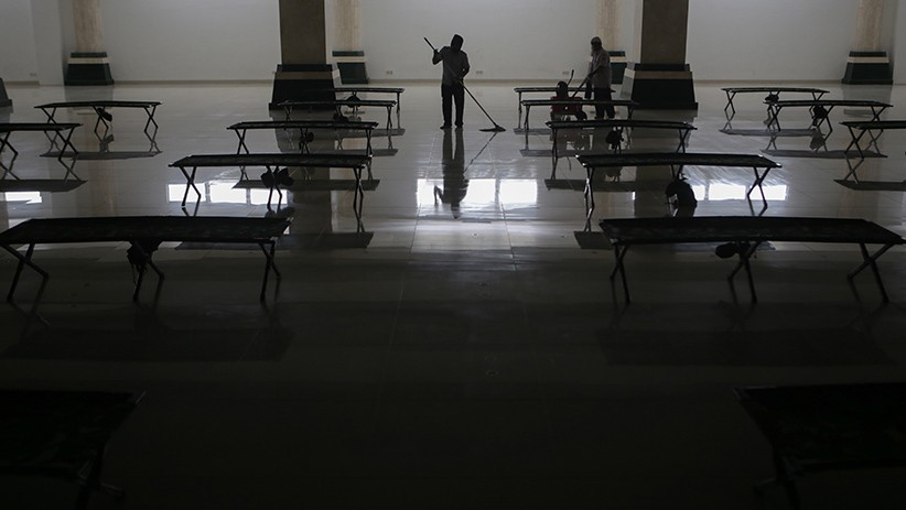 Masjid Raya KH Hasyim Asy'ari Dijadikan Tempat Isolasi Pasien OTG Covid-19 - Bagian 2