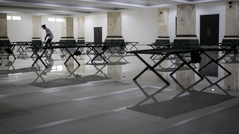 Masjid Raya KH Hasyim Asy'ari Dijadikan Tempat Isolasi Pasien OTG Covid-19 - Bagian 3