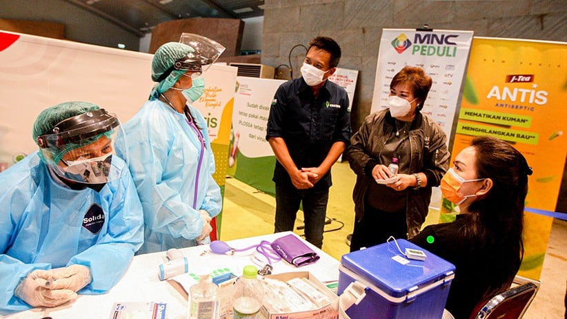 MNC Peduli Dukung Enesis Group Gelar Vaksinasi untuk Warga Jakarta - Bagian 2
