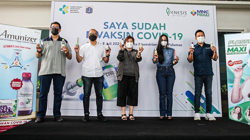 MNC Peduli Dukung Enesis Group Gelar Vaksinasi untuk Warga Jakarta - Bagian 3