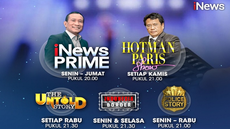 5 Program Baru Terbaik INews Akan Tayang Minggu Depan, Jangan Lewatkan!