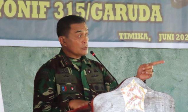 Pangkogabwilhan Minta Pasukan Garuda di Papua Tidak Sembarang Umbar Tembakan