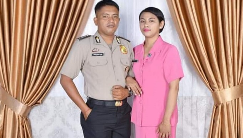 Ini Potret Keluarga Bripka I Putu Susitana, Oknum Polisi Bakar Istri hingga Tewas