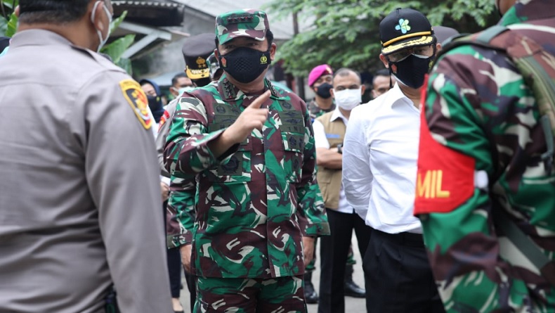 Mutasi Pati TNI : Danpaspampres Dan 2 Pangdam Diganti