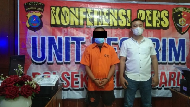 Kantongi 2 Amplop Ganja, Pemuda di Medan Ditangkap Polisi