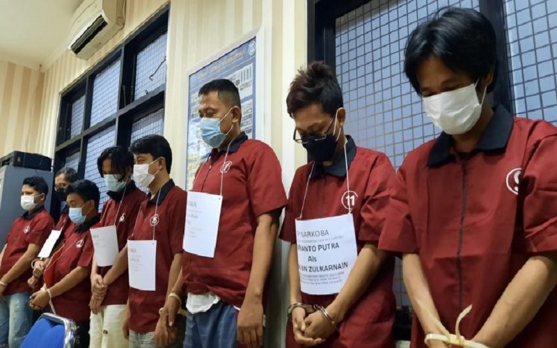 Polda Sumsel Musnahkan 3,5 Kg Sabu yang Sebagiannya Tujuan Lapas di Lampung 