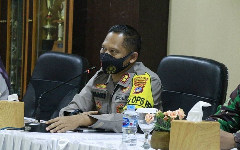 Persiapan Gebyar Vaksinasi, Wakapolresta Banjarmasin: Jangan Sampai Terjadi Kerumunan 