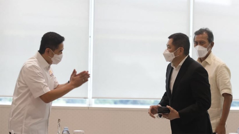 Hary Tanoesoedibjo Silaturahmi dengan Wakil Ketua Umum Kadin Indonesia Arsjad Rasjid - Bagian 1