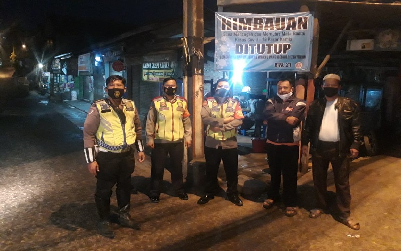 Bandung Zona Merah Corona, Pasar Tumpah Al-Jawami Cileunyi Ditutup Sementara 