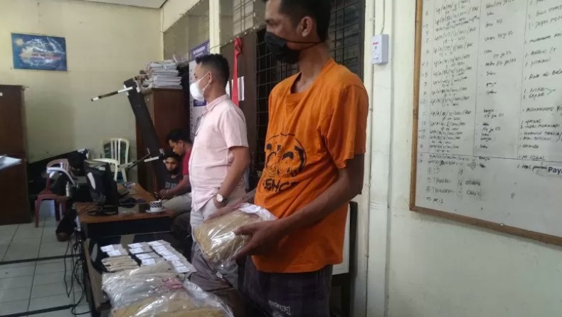  Polisi Tangkap Pengedar Ganja dan Sabu di Payakumbuh, Diduga Jaringan Lapas