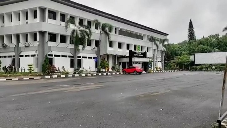 Puluhan ASN Terpapar Covid-19, 8 Meninggal, Setda Pemkab Subang Lockdown