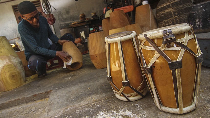 Kerajinan Kendang Warga Bogor Tembus Pasar Luar Negeri - Bagian 2