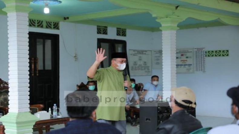 Gubernur Babel Dorong Rehabilitasi Irigasi Sawah, Kunci Peningkatan Produksi Pangan