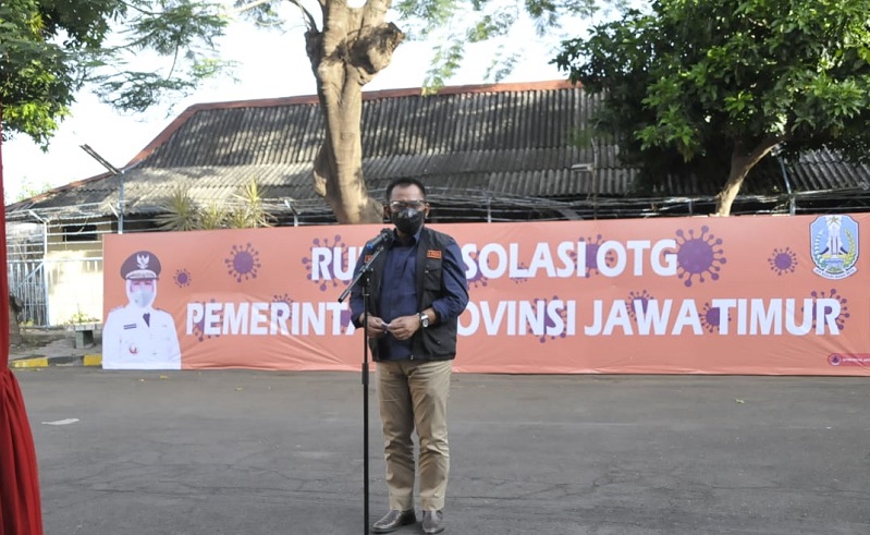 RS Rujukan Covid-19 Penuh, Pemprov Jatim Buka Rumah Isolasi Khusus TKI di Asrama Haji 