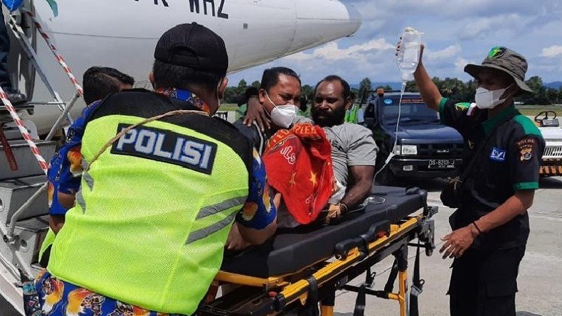 Obaja Nang, Kepala Kampung Korban Penembakan KKB di Yahukimo Dievakuasi ke Jayapura