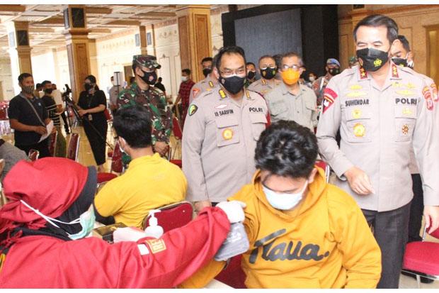  Polda DIY Gelar Vaksinasi Massal, Sediakan 13.000 Vaksin