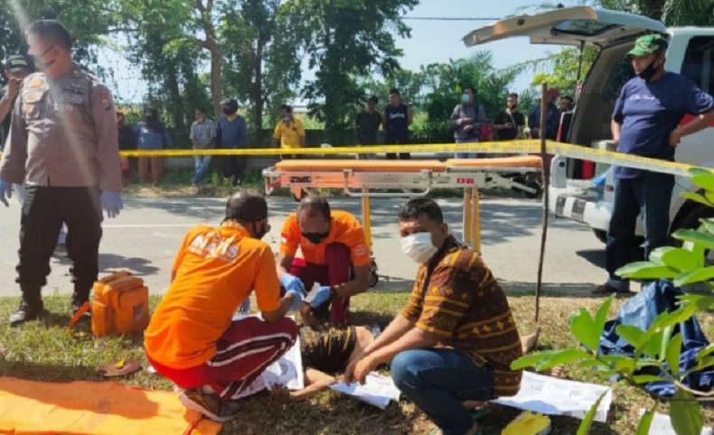 Mayat Laki-Laki Berlumuran Darah di Deliserdang Diduga Korban Pembunuhan