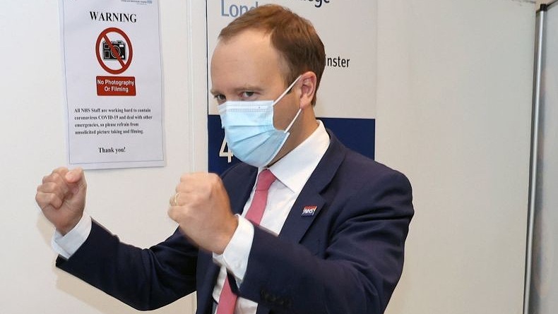 Hebat, Langgar Prokes Menkes Inggris Matt Hancock Langsung Mengundurkan Diri
