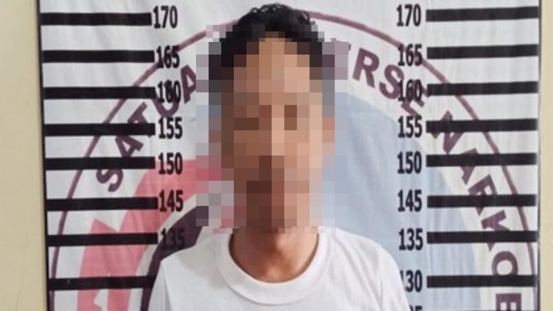 Bawa Sabu, Sekdes di Tulang Bawang Barat Panik Ditangkap Polisi