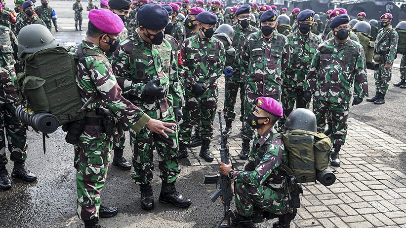 TNI AL Dikerahkan Bantu Penanganan Pandemi, Latihan Armada Jaya 2021 Ditunda - Bagian 2