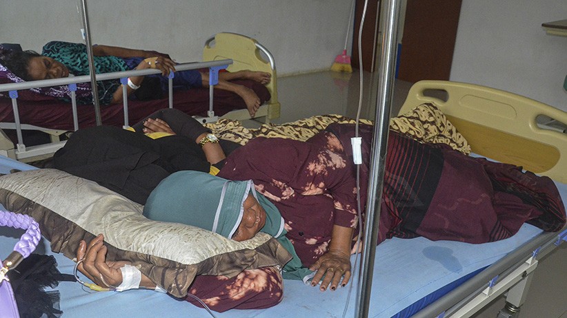 Ratusan Korban Gas Beracun di Aceh Timur Mengungsi - Bagian 2