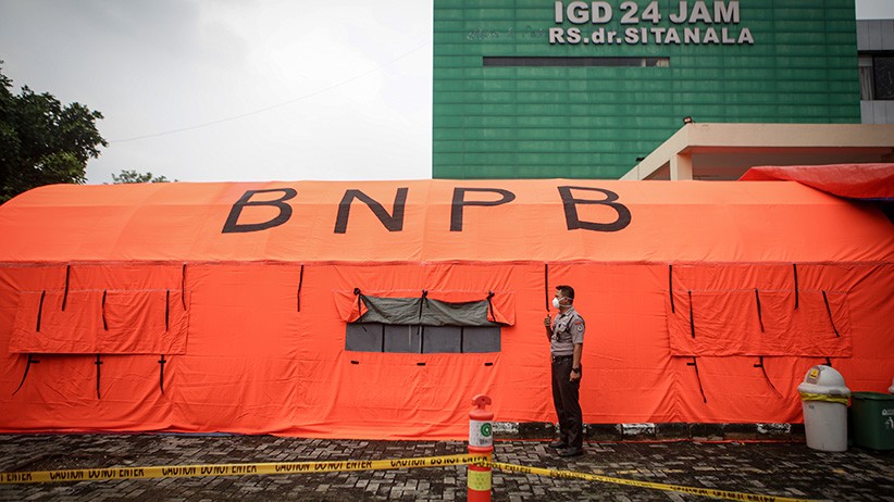 Antisipasi Lonjakan Pasien, RSUP dr Sitanala Tangerang Dirikan 2 Tenda Darurat  - Bagian 2