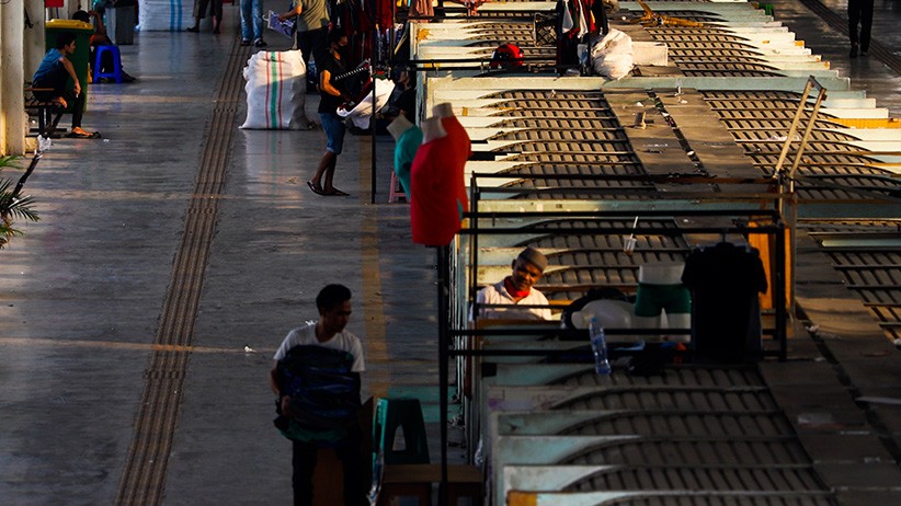 Suasana Sepi Pasar Tanah Abang - Bagian 3