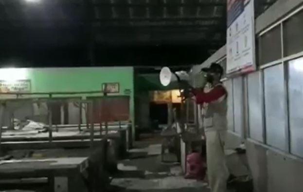 Viral Petugas Pasar di Pasuruan Woro-Woro Pakai Masker di Lapak Kosong, Ini Penyebabnya 