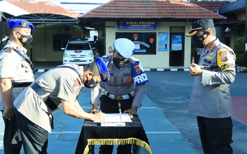 Deretan Pejabat di Polresta Banjarmasin Dimutasi, Berikut Daftarnya
