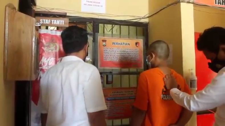 Niat Awal Memerkosa, Pengantar Galon Tikam Ibu Muda dan Anak hingga Tewas