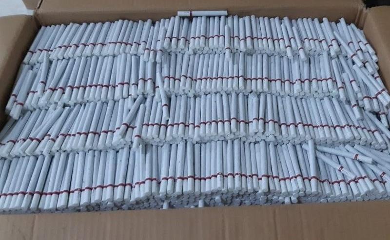 Gerebek Gudang Rokok Ilegal di Jepara, Bea Cukai Kudus Sita 132.000 Batang Jenis SKM
