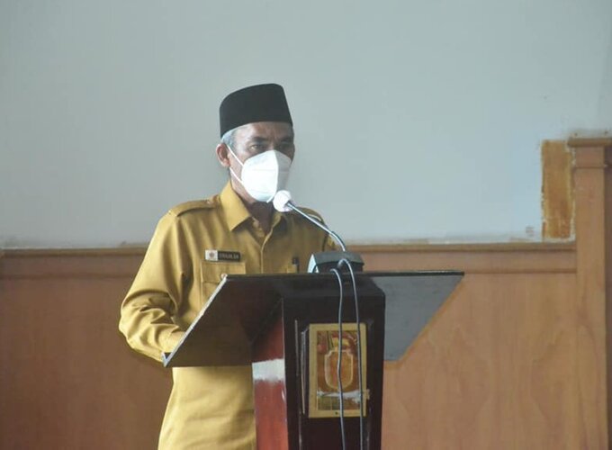 Peringati Hari Lansia, Pemkab Tebo Berikan Paket Sembako