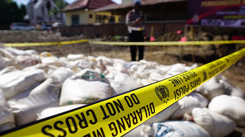 4.600 Liter Miras Cap Tikus Dimusnahkan Polres Gorontalo Kota - Bagian 3