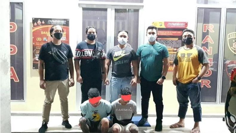 Buron Kasus Penganiayaan, 2 Pemuda Ditangkap Tim Paniki Polresta Manado
