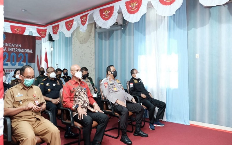 Kapolda Kalsel Sebut Narkoba dan Covid-19 Ancaman Serius Berdampak Multidimensi