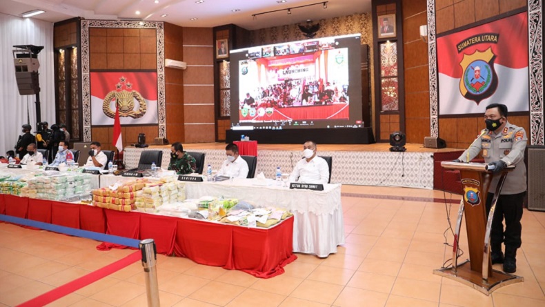 Polda Sumut Rilis Kasus Narkoba selama 2 Bulan, 11 Oknum Polri Jadi Tersangka