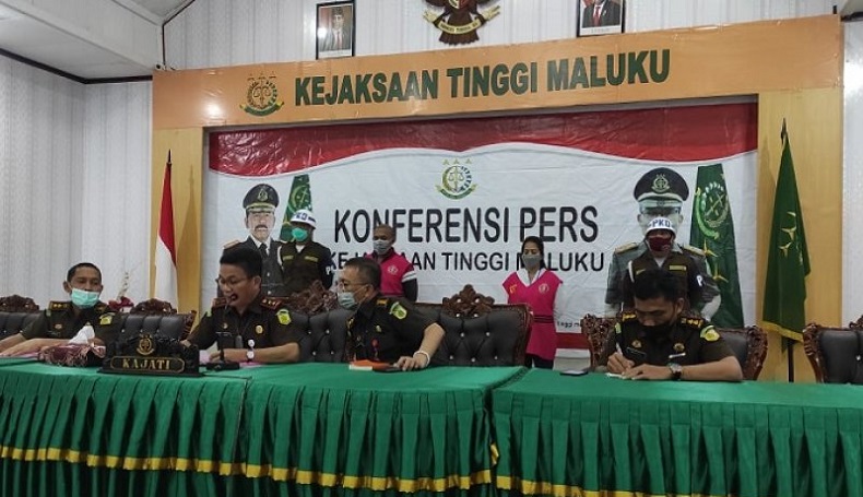 Kejati Maluku Gelar Seremoni Lepas 3 Pejabat 