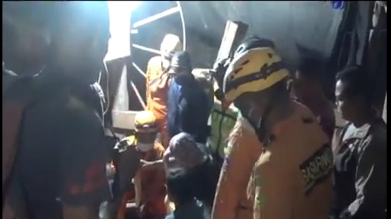 Titik Evakuasi 2 Penambang Timah yang Terjebak di Kedalaman 28 Meter Belum Bisa Dipastikan