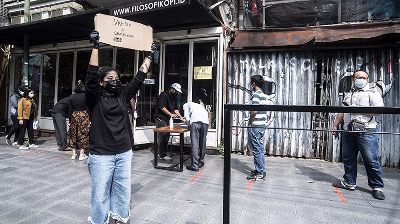 Asyik, Kopi Gratis bagi Warga yang Sudah Divaksin - Bagian 2