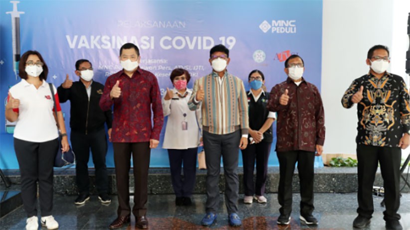MNC Peduli bersama Insan Pertelevisian Gelar Vaksinasi untuk Ribuan Jurnalis - Bagian 3
