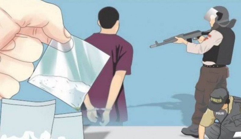 Advokat Ronny Ditangkap Polres Ambon, Simpan Sabu di Kamar Kos 