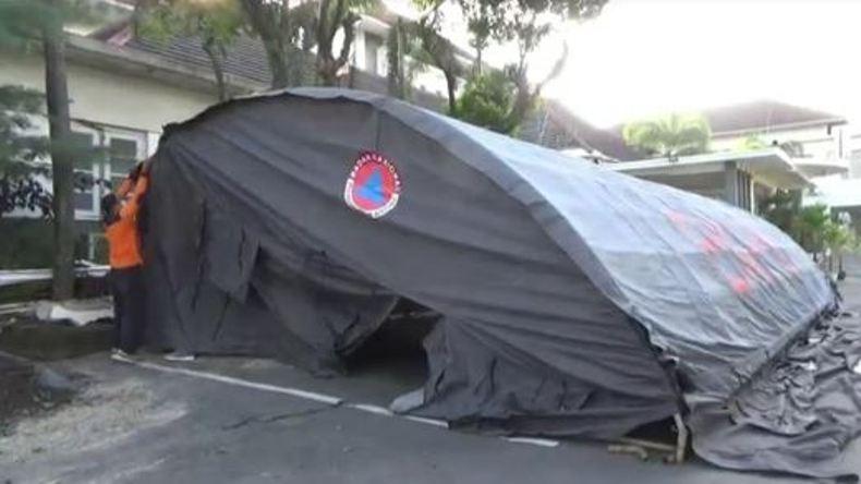 Pasien Covid-19 Terus Berdatangan, Tenda Darurat Didirikan di RSUD Pandanarang Boyolali  