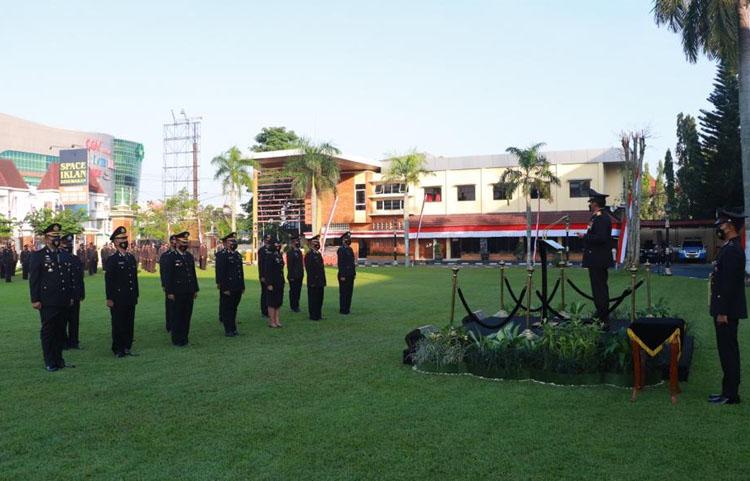 Asyik, 640 Personil Polda DIY Naik Pangkat Tepat pada Hari Bhayangkara Ke-75