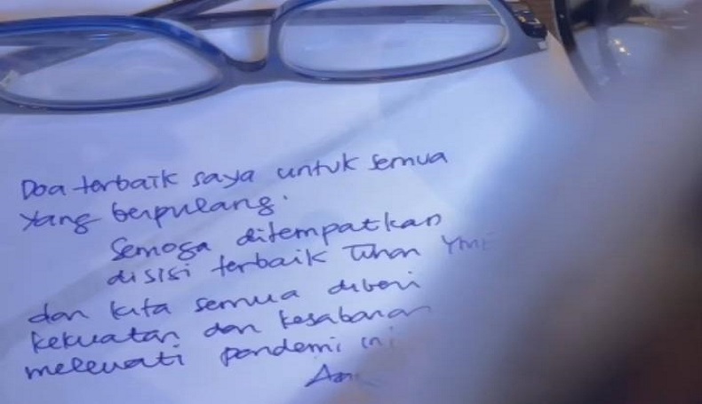 Ridwan Kamil Tulis Doa untuk Pasien Covid yang Meninggal, Netizen: Aamiin