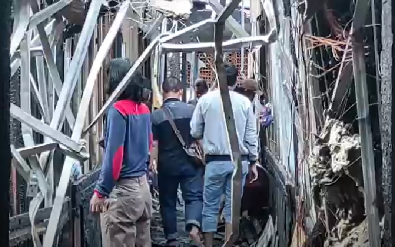 75 Persen Berkas Hangus dalam Kebakaran Satreskrim Polresta Banjarmasin