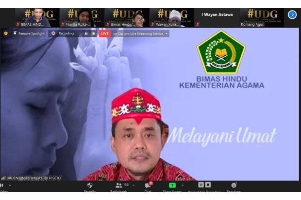 Pandemi Covid-19, Umat Hindu Gelar Lomba Nyanyian Suci secara Online