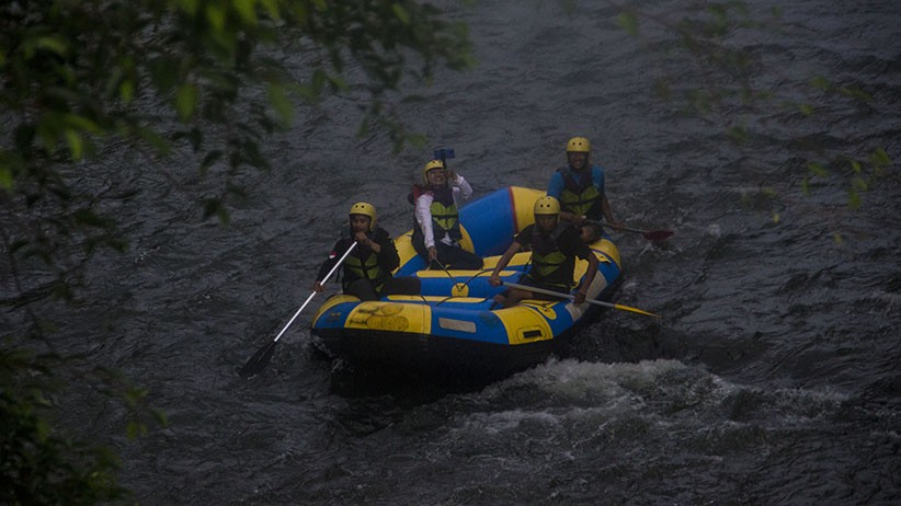 Serunya Petualangan Arung Jeram di Sungai Batang Alai Kalsel - Bagian 2