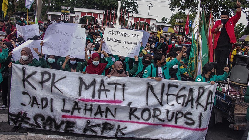 Aksi Tolak Pelemahan KPK - Bagian 1