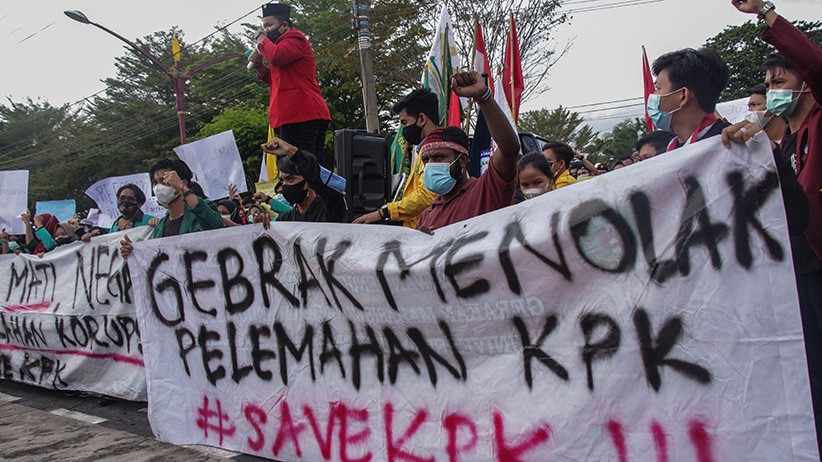 Aksi Tolak Pelemahan KPK - Bagian 2
